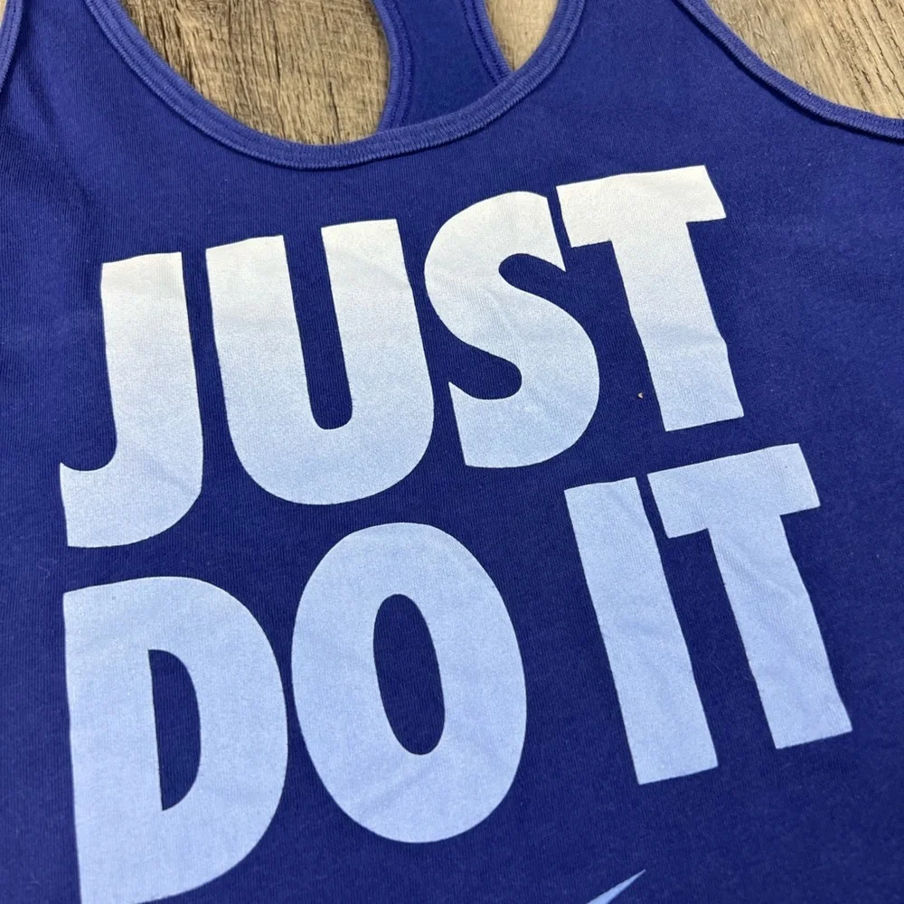 Nike‎ Blue Just Do It Tank
